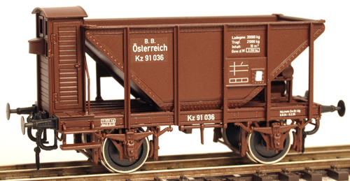 Ferro Train 850-266 - Austrian BBÖ Kz 91 036 2ax ore hopper car